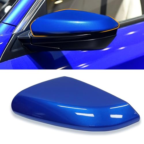 Moonlinks Compatible with 2016-2021 Honda Civic Driver Side Mirror Cover Replacement,Aegean Blue Metallic for 10th Gen Civic,2019-2022 Insight,Left Side Door Rearview Mirror Cap Trim(1PC) - Image 1