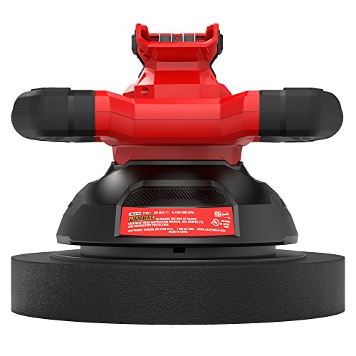 CRAFTSMAN V20 Cordless Buffer Polisher, Orbital Polisher for Car Detailing, 10-inch with Splash Guard, Bare Tool Only (CMCE100B) - Image 5