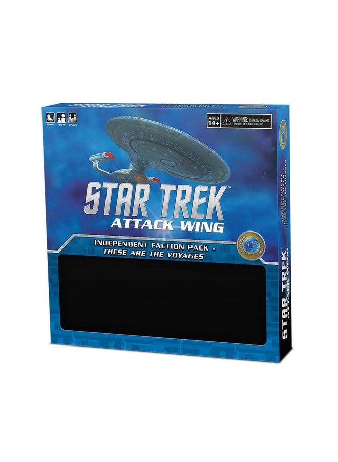 WiZKiDS Star Trek Attack Wing: Federation Faction Pack - These are The Voyages - Image 1