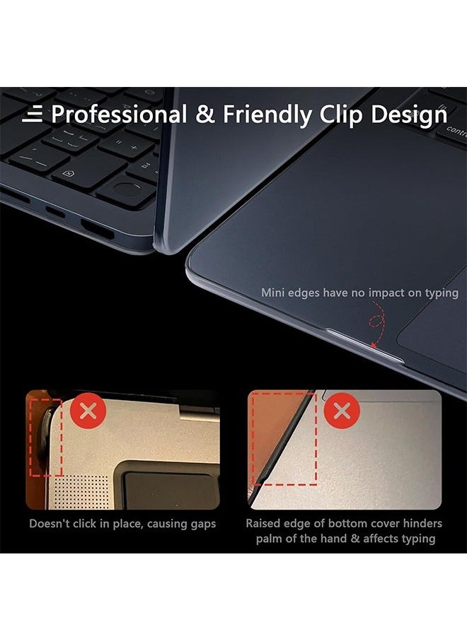 Generic - M3 MacBook Pro 14 inch Case 2024/2023/2021, Matte Cover Fit Model A2918/A2992/A2779/A2442/M2/M1, Soft Plastic Laptop Hard Shell Case with TPU Keyboard Cover& Webcam Cover & OTG Adapter, Clear - Image 1