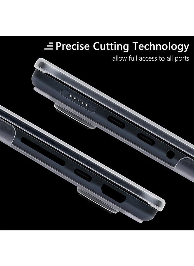 Generic - M3 MacBook Pro 14 inch Case 2024/2023/2021, Matte Cover Fit Model A2918/A2992/A2779/A2442/M2/M1, Soft Plastic Laptop Hard Shell Case with TPU Keyboard Cover& Webcam Cover & OTG Adapter, Clear - Image 1
