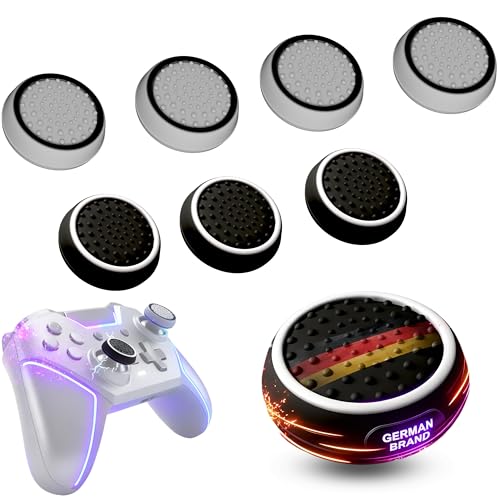 MatoSan 8 Thumbstick Grip Caps – Silicone Thumb Grips Compatible with PS5, PS4, Xbox Controller – Anti-Slip Joystick Cover – Controller Grips – Gaming Accessories - Image 1