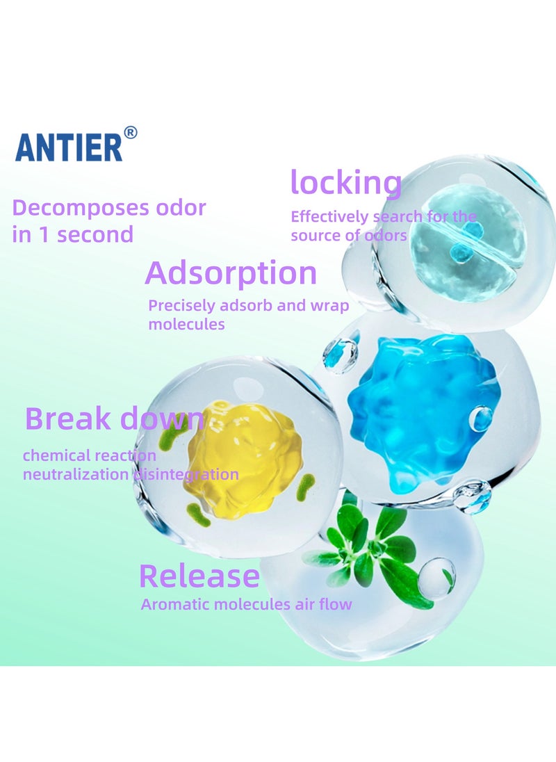 ANTIER ANTIER Pet Cat and Dog Odor Eliminator Spray - Professional odor eliminator, fragrance-free, chemics-free Organic odor eliminator suitable for contact with homes, cars, carpets, faster and safer pets  - Image 2