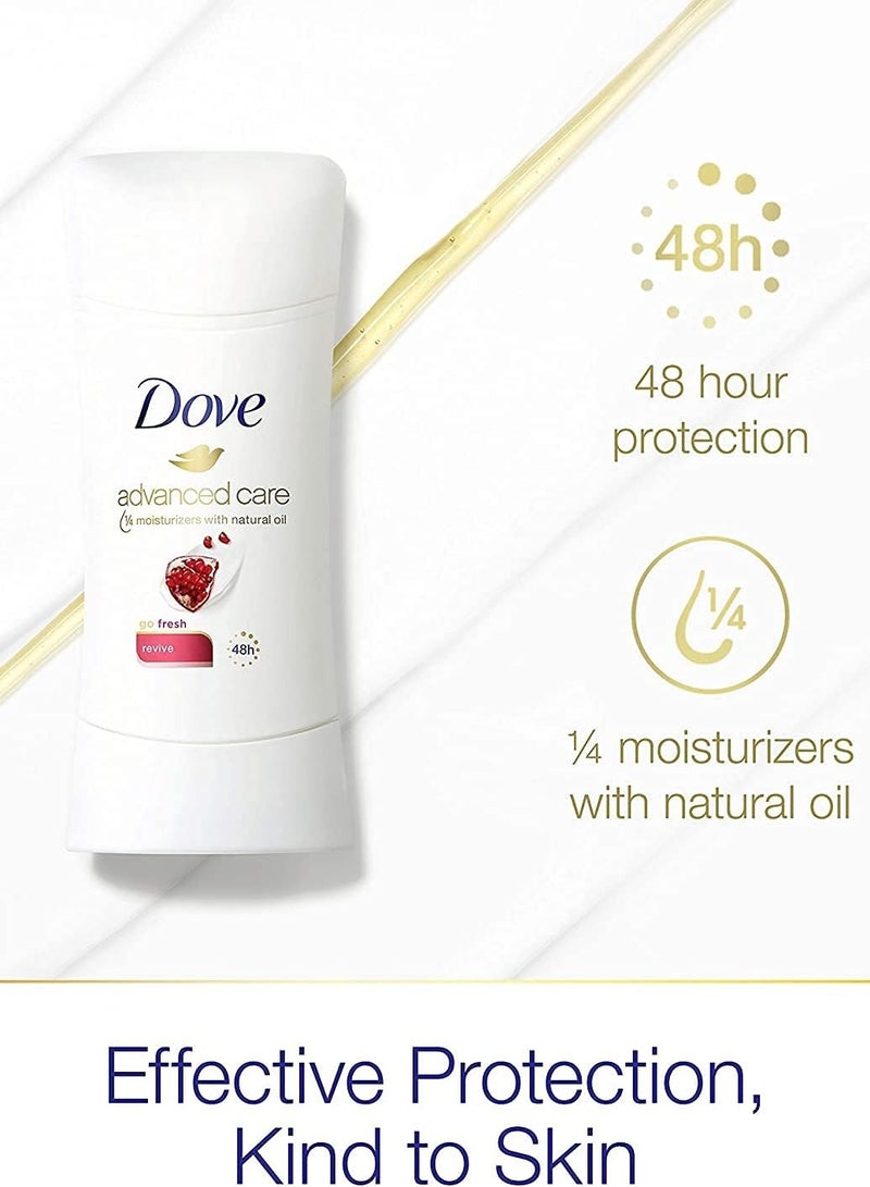 دوف مزيل عرق دوف أدفانسد كير ستيك ريفايف 74 جرام - Image 4