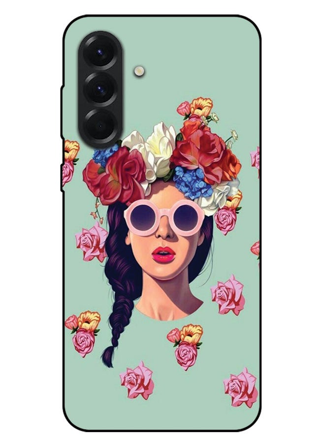 الصيد العين غطاء حماية مطبوع لهاتف سامسونج جالاكسي A36 - حذاء زهرة - Image 1