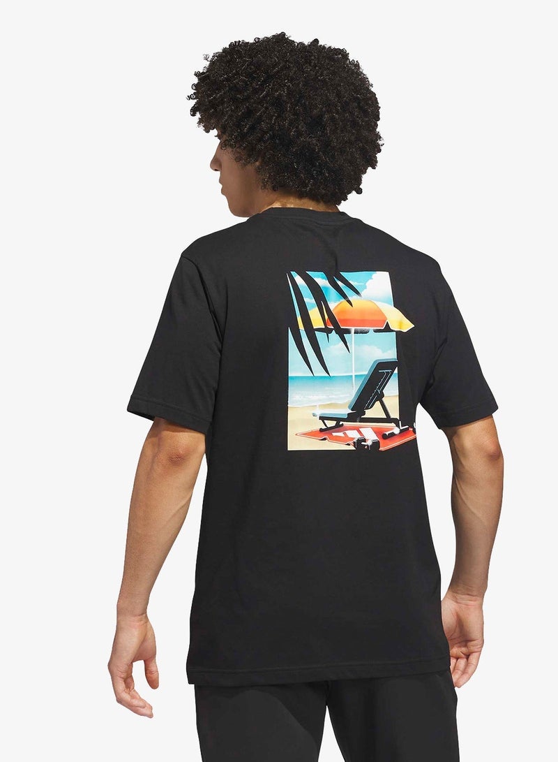 Adidas Everyday Getaway Graphic T-Shirt - Image 2