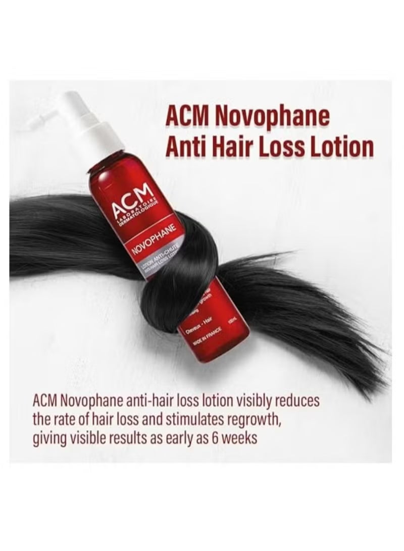 AMC Laboratoire dermatologique Novophane Anti-Hair Loss Lotion, 100ml – Hair Tonic to Reduce Hair Fall & Stimulate Growth Clear 100ml - Image 3