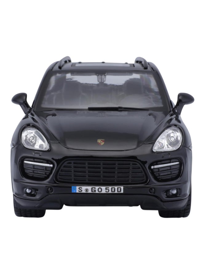 Bburago Porsche Cayenne Turbo Die-cast Car (1:24, Black) - Image 2