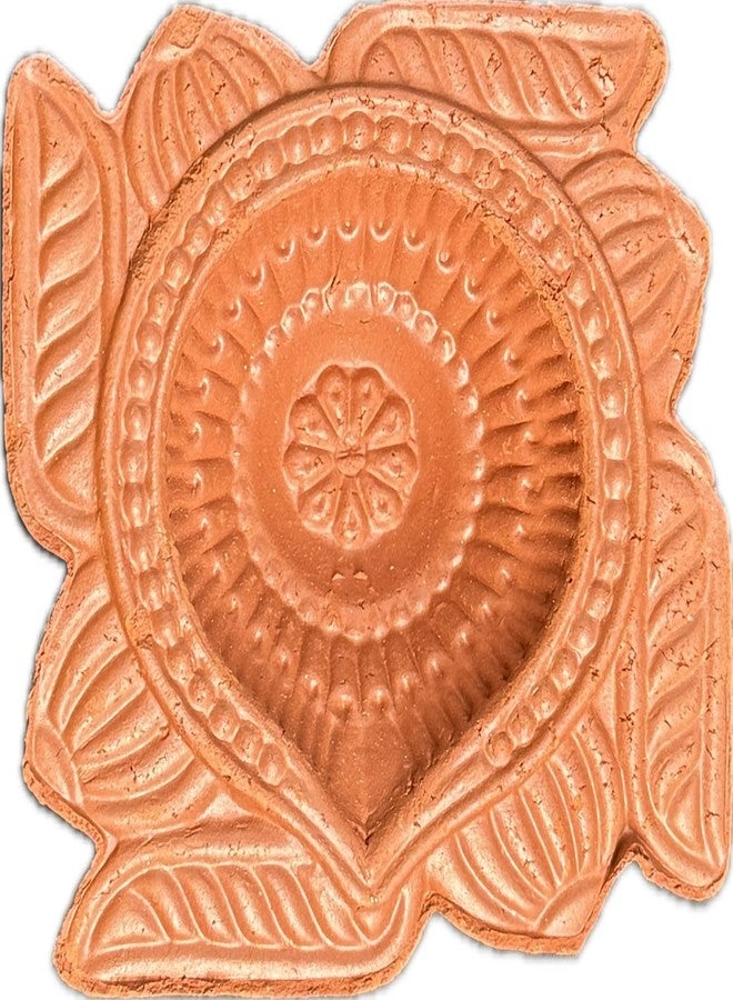 أفادور عبوة AVADOR® من 12 مصباح طينية مصنوعة يدويًا لاحتفالات ديوالي ودوسيرا بوجا (12 قطعة PD31) - Image 2