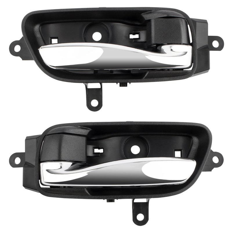 BOXI 2pcs FrontRear  LeftRight Side Interior Door Handles for Nissan Altima Pathfinder Titan Titan XD Murano 806703TA0D 806713TA0D 806713TA0A