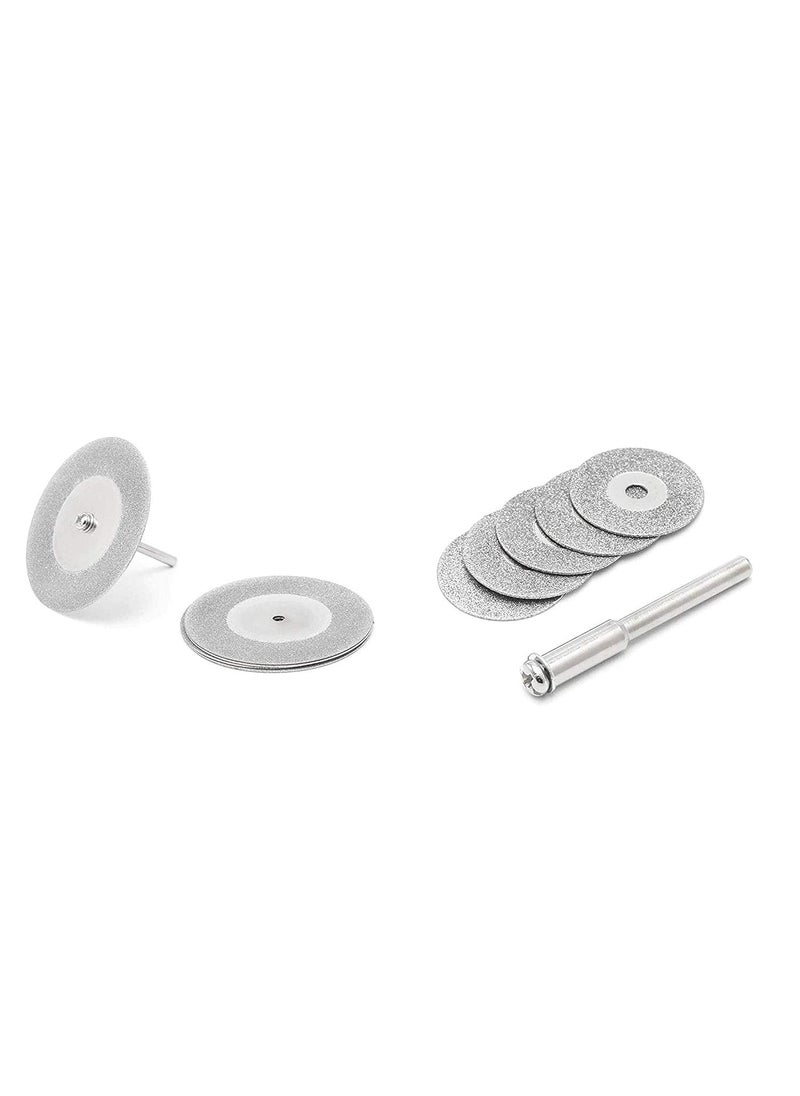 DIY Crafts DIY Crafts CTDIYHI32658 25mm Diamonte Cutting Discs Drill Bit Shank For Rotary Tool Blade DIY Works Support 25mm MiniSmall  - Image 1