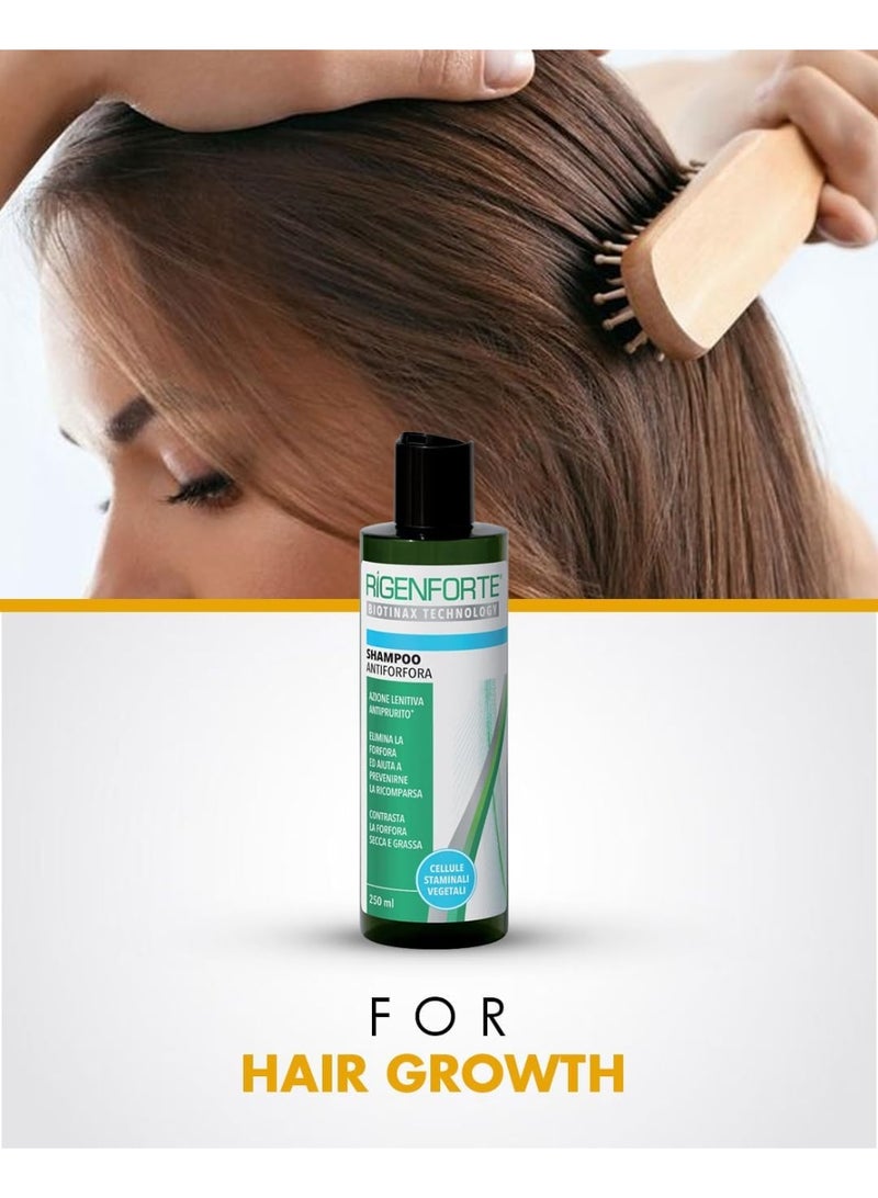 Rigenforte Anti-Dandruff Shampoo, 250ml - Dual Action Formula for Dry & Oily Scalp - Image 3