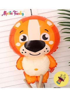 Atpata Funky Atpata Funky Jungle Theme Animal Foil Balloons (Lion)  - Image 2