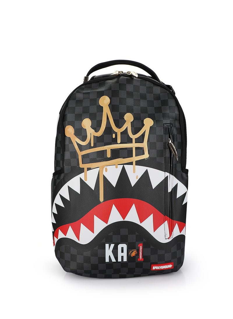 SPRAYGROUND - أسماك القرش ذات التاج الأسود في باريس - Image 1