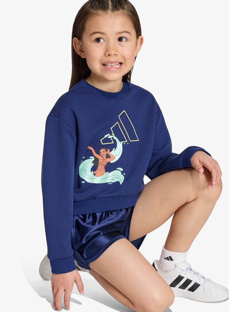 Adidas Kids Disney Sweat & Short Set - Image 3
