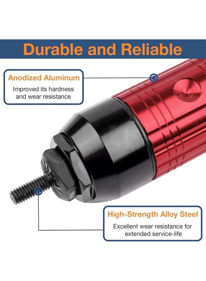 Ù…Ø­ÙˆÙ„ Ø£Ø¯Ø§Ø© ØµØ§Ù…ÙˆÙ„Ø© Ø§Ù„Ø¨Ø±Ø´Ø§Ù… Ù„Ù„Ù…Ø«Ù‚Ø§Ø¨ Ø§Ù„ÙƒÙ‡Ø±Ø¨Ø§Ø¦ÙŠ Ø§Ù„Ù„Ø§Ø³Ù„ÙƒÙŠ - Ù…Ø¬Ù…ÙˆØ¹Ø© Ø¨Ø±Ø´Ø§Ù… Ù…ÙˆÙ�Ø±Ø© Ù„Ù„Ø¹Ù…Ø§Ù„Ø© Ù…Ø¹ 50 Ù‚Ø·Ø¹Ø© Ù…Ù† ØµÙˆØ§Ù…ÙŠÙ„ Ø§Ù„Ø¨Ø±Ø´Ø§Ù… Ø§Ù„Ù…ØªÙ†ÙˆØ¹Ø© - Image 2
