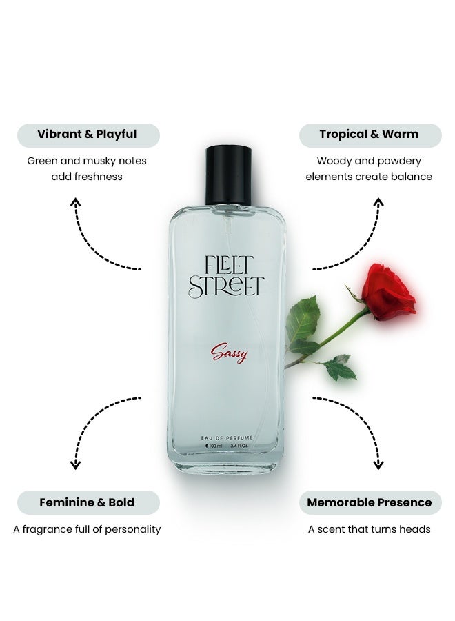 Atlantic Fleet Street Sassy Parfum For Men Perfume For Women 100ML - Image 3