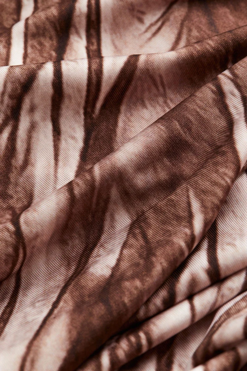 H&M Trompe l'oeil-motif bandeau dress