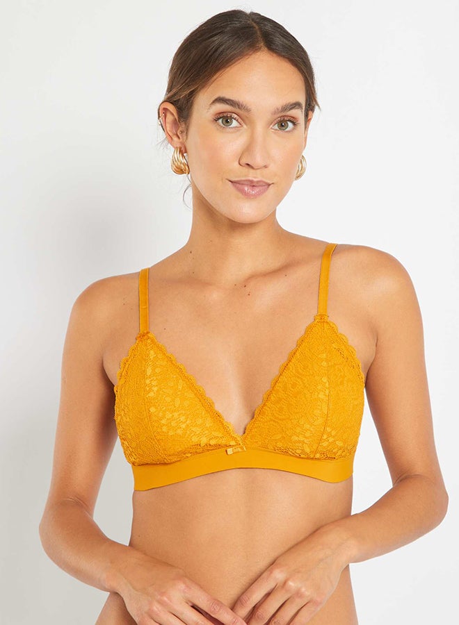 Kiabi Lace triangle bra  - Image 4