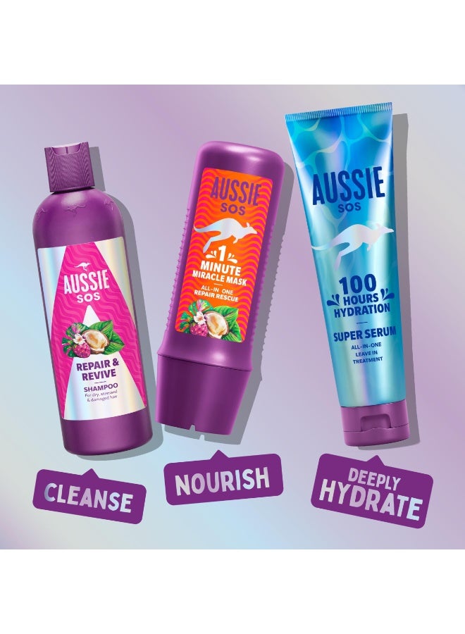 Aussie SOS 1 Minute Miracle Repair Rescue Mask 250ml - Image 2