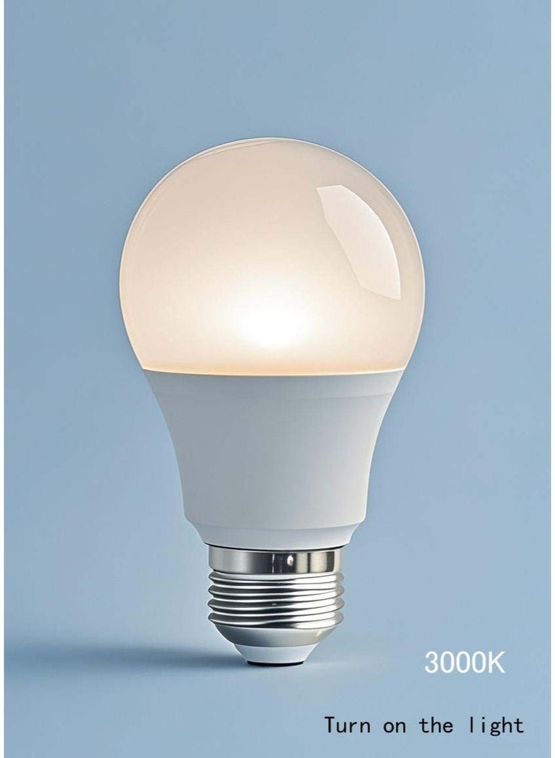 لمبة LED صحية للعيون، خالية من الوميض ومنخفضة الضوء الأزرق للمنزل والمكتب | 5W/12W/21W قاعدة E27/B22 | توفر في فاتورة الكهرباء - Image 2