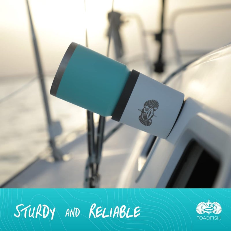 Toadfish Anchor Non-Tipping Universal Cup Holder-Teal - Image 4