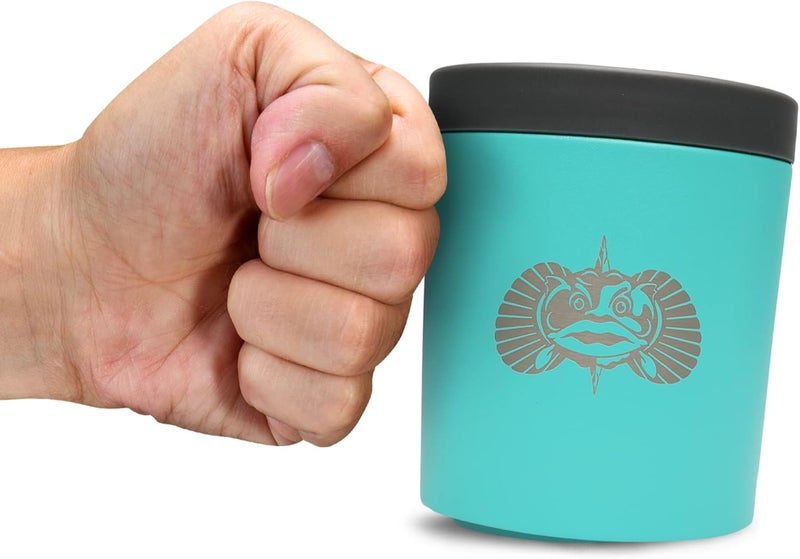 Toadfish Anchor Non-Tipping Universal Cup Holder-Teal - Image 1