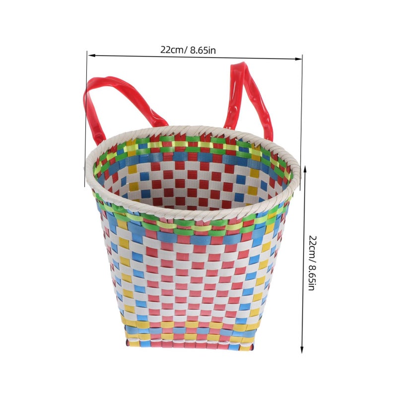 Ethnic Style Woven Storage Box Basket Toy Box For Kids Nursery Decor - Image 3