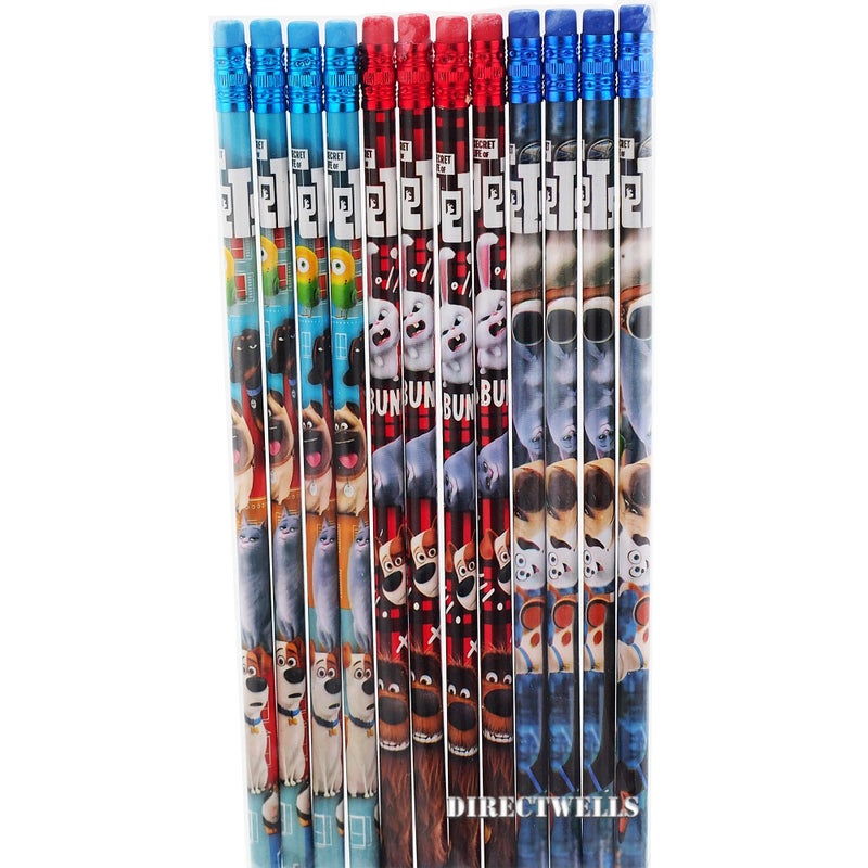 Step The Secret Life of Pets 12 Wood Pencils Pack - Image 5