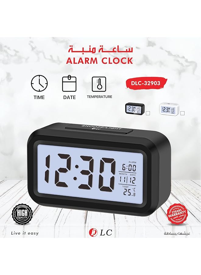 LC Alarm Clock Dlc 32903 Black - Image 5