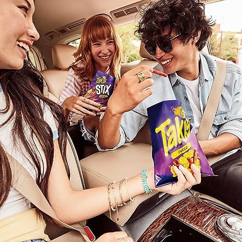 Taki's Takis Fuego 6 pc / 3.25 oz Snack Size Case, Hot Chili Pepper & Lime Flavored Extreme Spicy Rolled Tortilla Chips - Image 4