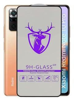 Screen Protector, 9H Hardness, Full Glue, for Xiaomi Redmi Note 10 Pro Screen