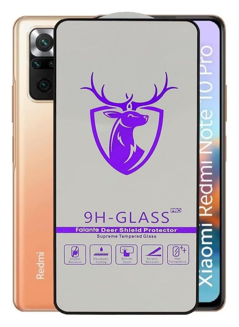 Generic - Screen Protector, 9H Hardness, Full Glue, for Xiaomi Redmi Note 10 Pro Screen - Image 1