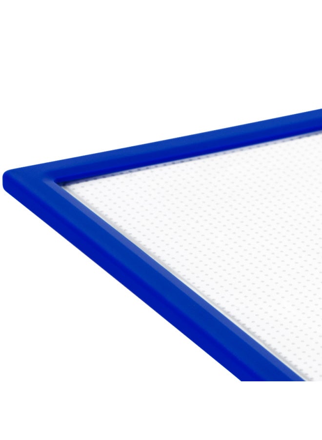 Uhoo A4 Magnetic Hard Plastic Sleeves, 10-Pack, Transparent Card Holder, Magnetic Card Holder, File Holder, Advertising Display Holder, Business License Frame, Magnetic Label Card Holder, Wall-Mounted, Blue, 6402 - Image 3