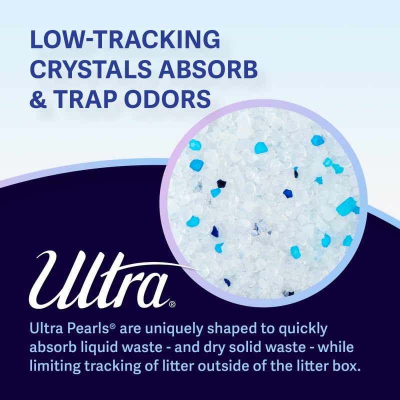 Ultra Pearls Premium Cat Litter - 99.9% Dust Free, Low Tracking, Soft on Paws, Fragrance Free - 15 Lbs. Total (3pk of 5 Lbs.) - Image 4