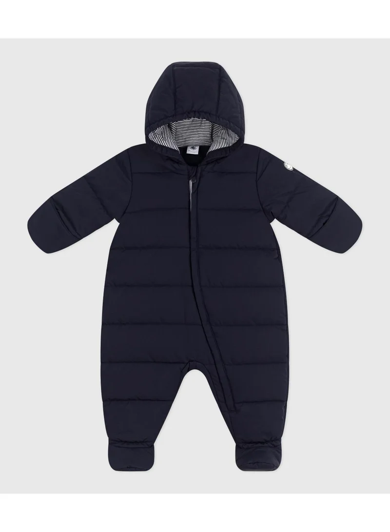 Petit Bateau Babies' polyester snowsuit