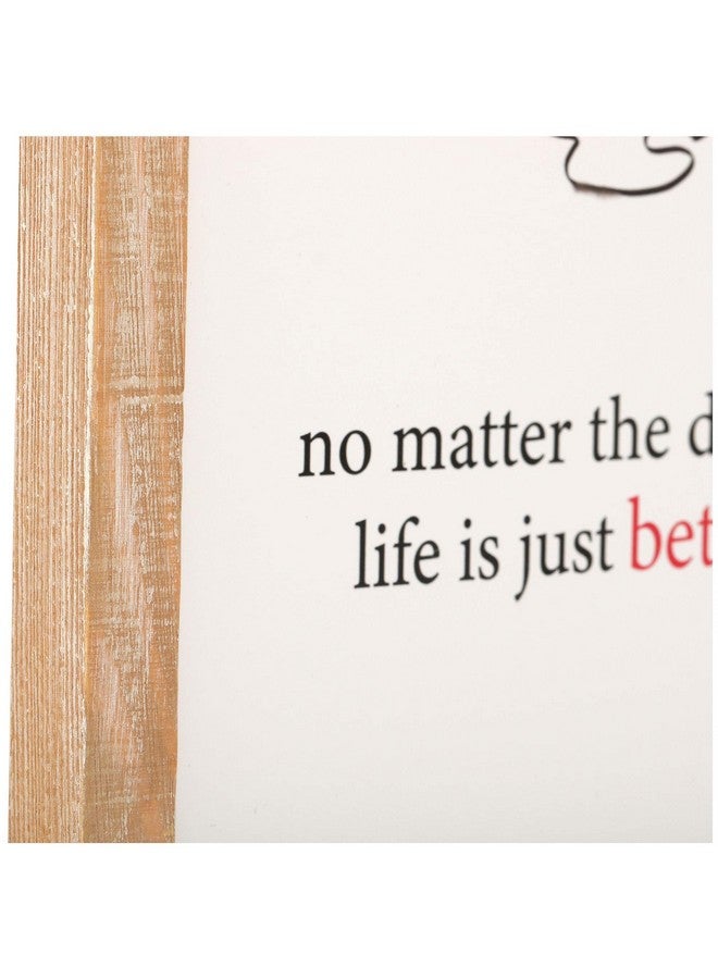 Open Road Brands Disney Winnie The Pooh Better Together Framed Wood Wall Decor Cute Vintage Winnie The Pooh Wall Art With Quote - Image 4