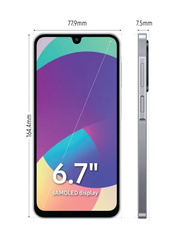 Samsung Galaxy F17 5G Violet Pop (6GB RAM, 128GB Storage) Android Smartphone | 6x OS Upgrades | Large Display | 50MP OIS Camera | Gorilla Glass Victus | IP54 Dust & Water Resistant | Indian Version - Image 3