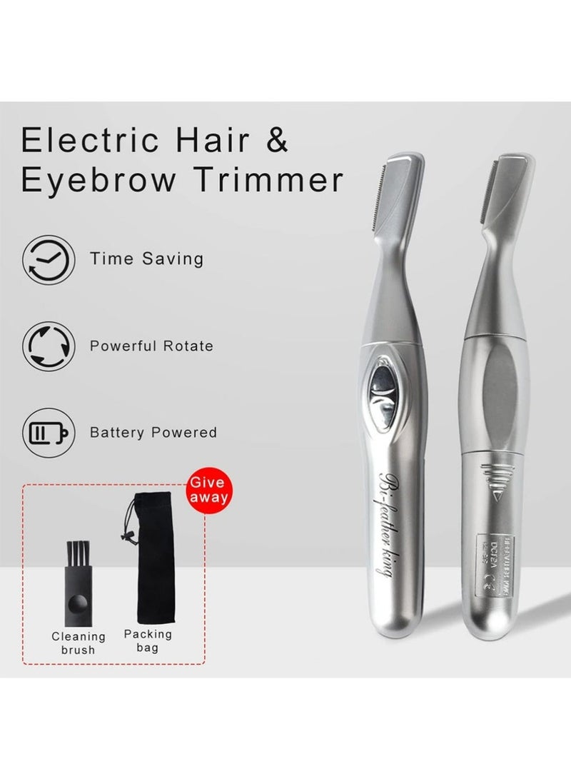 بولوز حلاقة الوجه للنساء حلاقة الوجه حلاقة الحابب للنساء حلاقة الحابب الكهربائية للحابب لليونيسكس مع فرشاة وحقيبة تخزين - Image 4