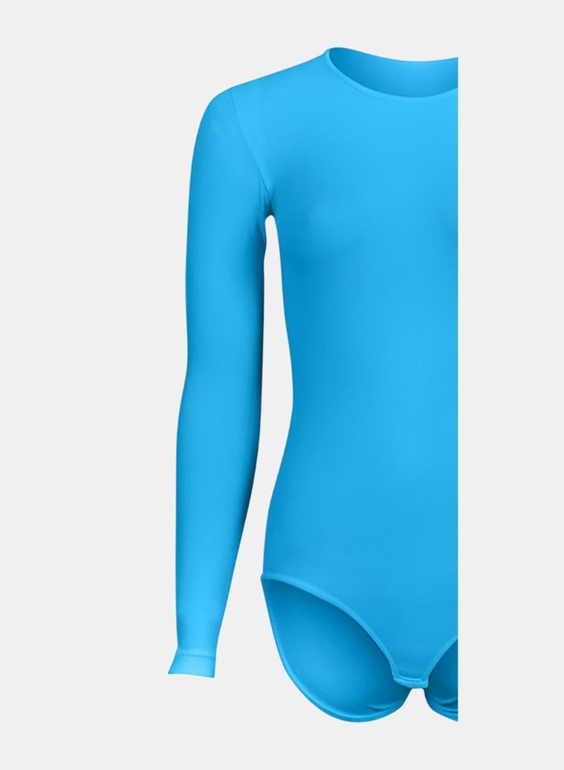 Silvy Lycra Wave3 Round Neck Long Sleeves Bodysuit Underwear - Image 3