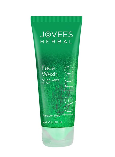 Jovees Face Wash Tea Tree Oil Control 120 Ml