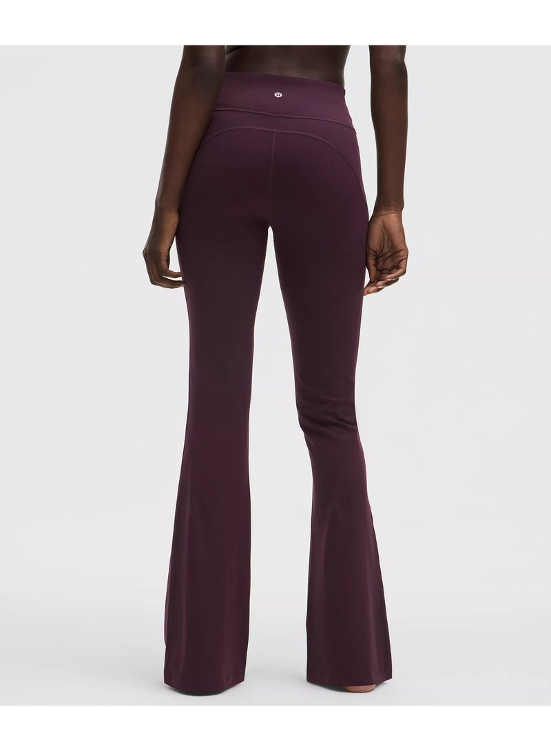 lululemon Groove Women's High-Waisted Flare & Straight Leg Yoga Pants, Ultra-Soft Naked Feel Fabric, Tummy Control & Butt Lifting, Non-See-Through, for Yoga, Workout & Casual Wear - Image 1