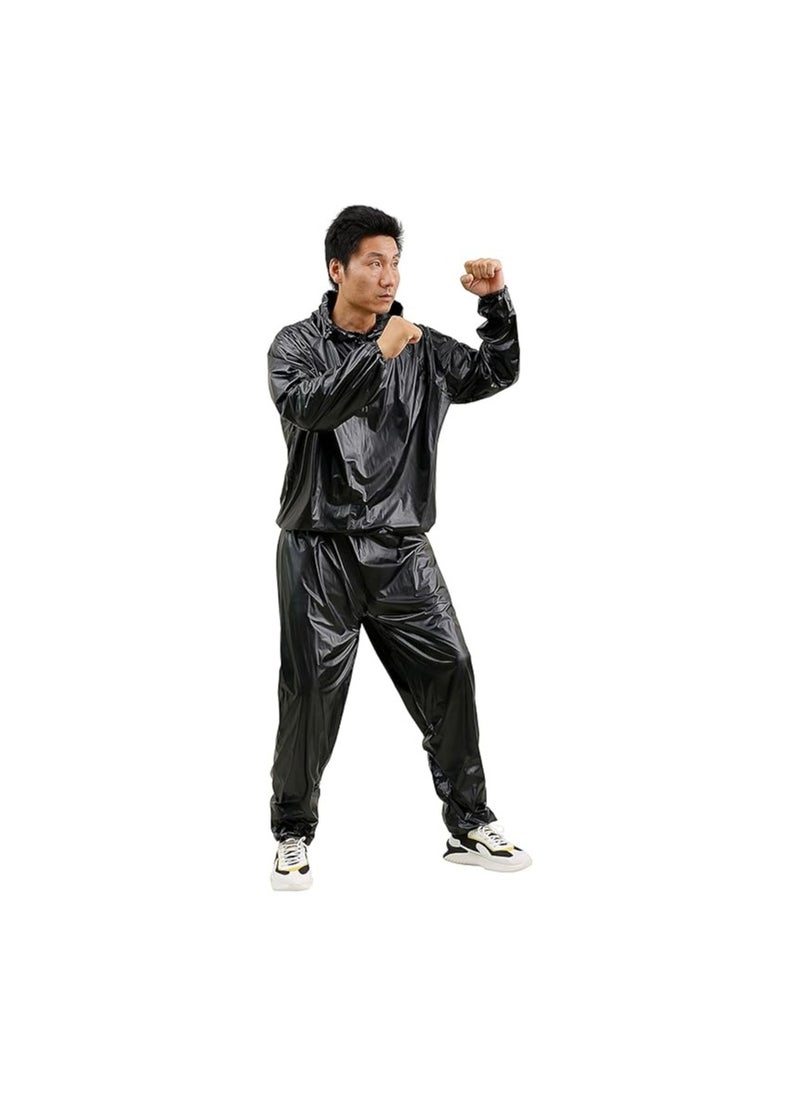 Generic - Heavy Duty Sweat Suit Sauna Exercise Gym Suit Fitness Weight Loss - Image 1