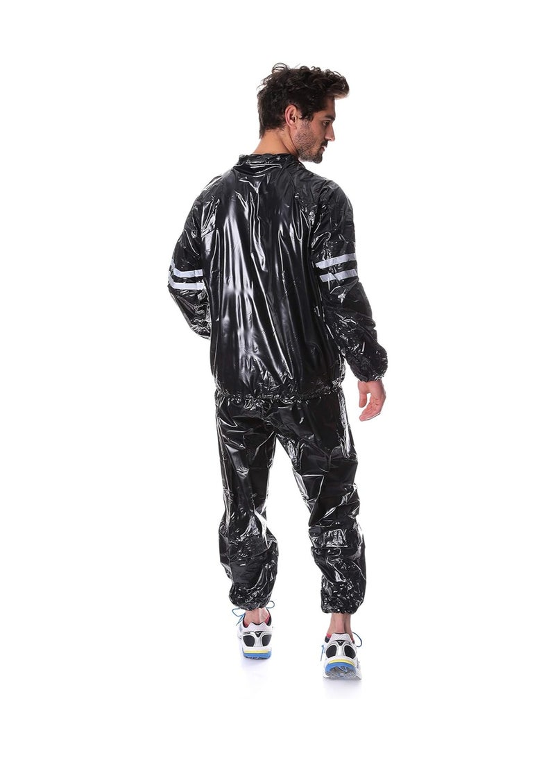 Generic - Heavy Duty Sweat Suit Sauna Exercise Gym Suit Fitness Weight Loss - Image 1