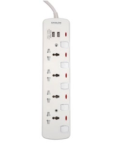 Epsilon Epsilon 4 Way Extension Socket-ES1108  - Image 1