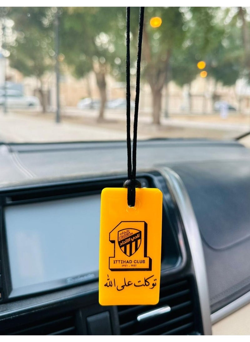 Stylish car pendant with the Union logo, 7 x 3.5 cm - Image 1