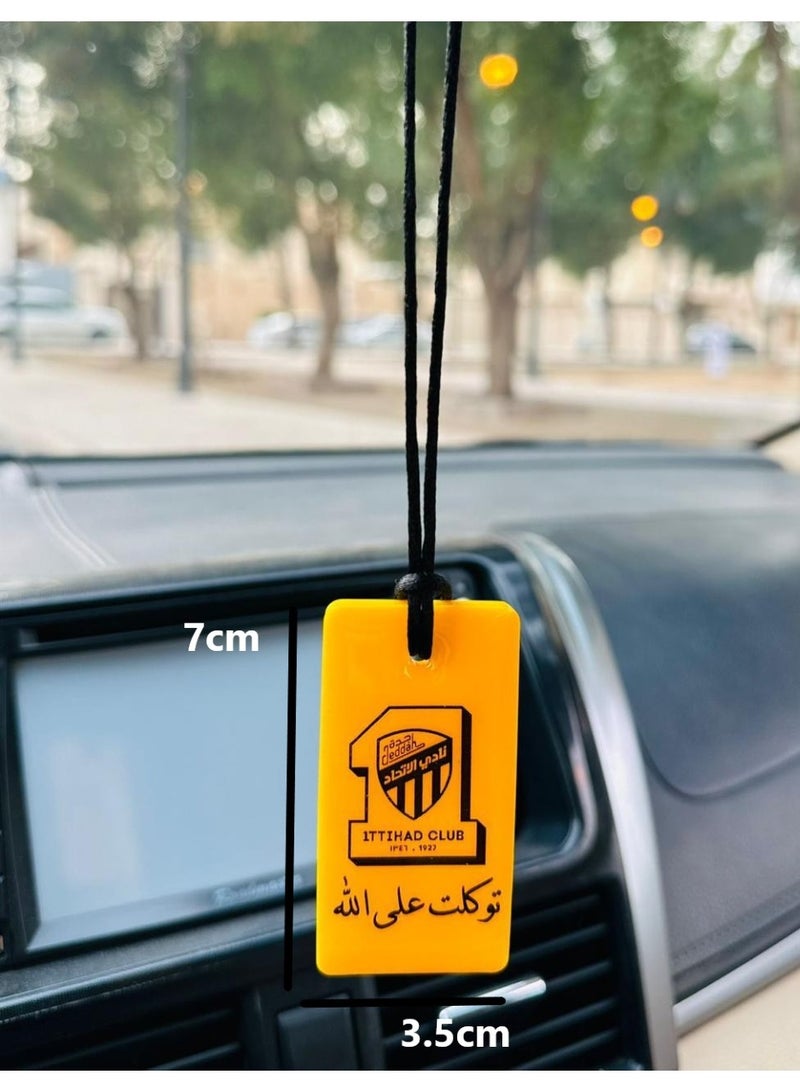 Stylish car pendant with the Union logo, 7 x 3.5 cm - Image 3