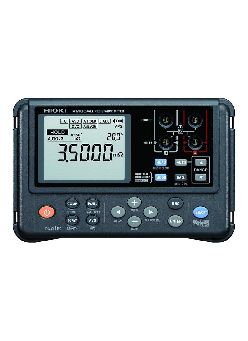 Hioki RM3548 RESISTANCE METER Highprecision Portable Resistance Meter Measures from to M  - Image 2