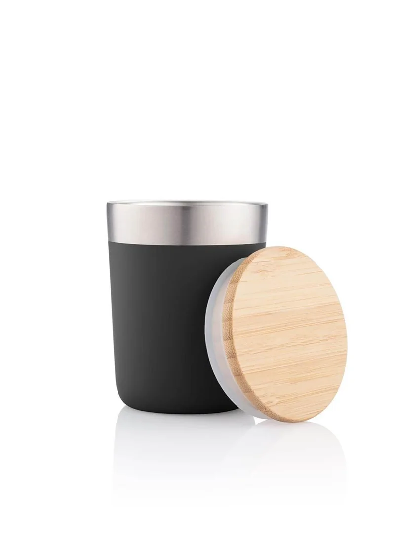 Hans Larsen R-LAREN - CHANGE Collection Recycled Insulated Mug - Black