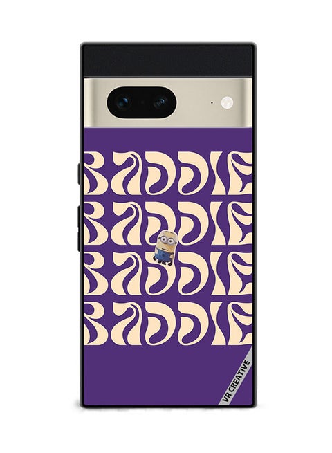 Protective Case Cover For Google Pixel 7 Baddie With Minion Design Multicolour